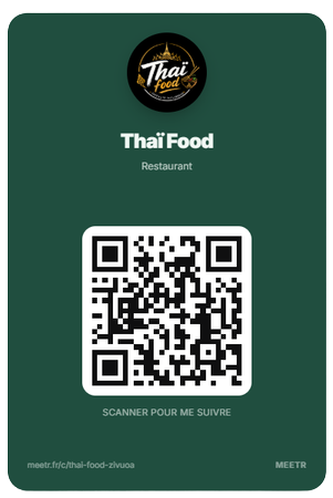 Carte fidélité Meetr Thaï Food